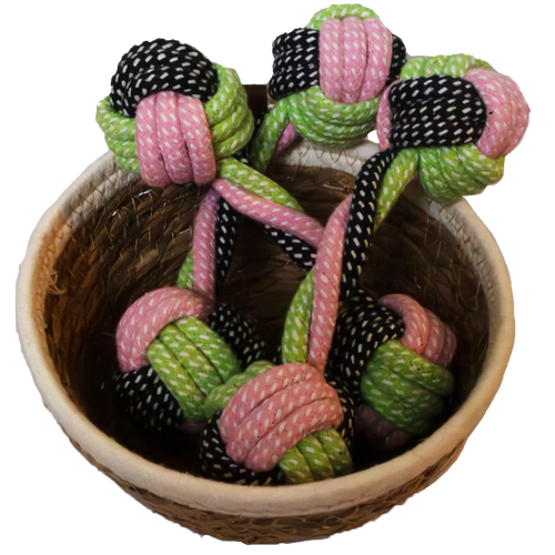 Katoenen speel dumbell SnuffelFun